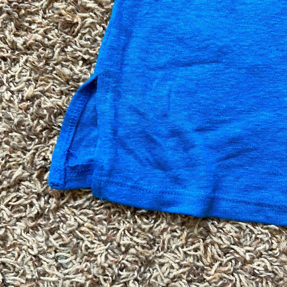 INC lace up tank Royal Blue Size M - Picture 4 of 6